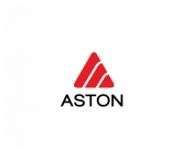 Projekt graficzny, nazwa firmy, tworzenie logo firm Logo firmy Aston - stone