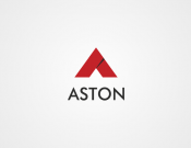 Projekt graficzny, nazwa firmy, tworzenie logo firm Logo firmy Aston - kloratornia
