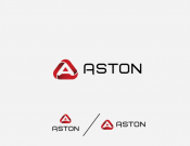 Projekt graficzny, nazwa firmy, tworzenie logo firm Logo firmy Aston - sansey