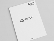 Projekt graficzny, nazwa firmy, tworzenie logo firm Logo firmy Aston - sansey