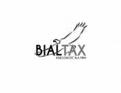 Projekt graficzny, nazwa firmy, tworzenie logo firm Logo kancelarii podatkowej BIALTAX - kokoni