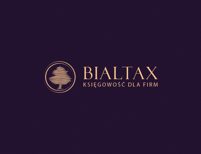 Projektowanie logo dla firm,  Logo kancelarii podatkowej BIALTAX, logo firm - Juwie