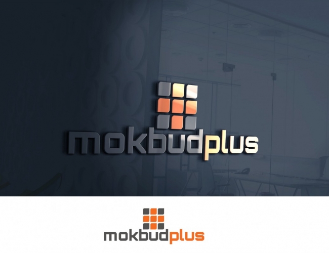 Projektowanie logo dla firm,  Nowe logo dla firmy brukarskiej, logo firm - mokbudplus