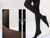 Projekt graficzny, nazwa firmy, tworzenie logo firm Opakowanie rajstop - Calzette - jezyk