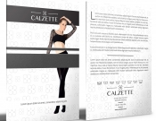 Projekt graficzny, nazwa firmy, tworzenie logo firm Opakowanie rajstop - Calzette - medishek