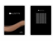 Projekt graficzny, nazwa firmy, tworzenie logo firm Opakowanie rajstop - Calzette - malarz