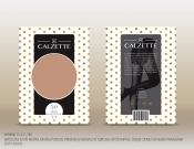 Projekt graficzny, nazwa firmy, tworzenie logo firm Opakowanie rajstop - Calzette - frenesiadesign