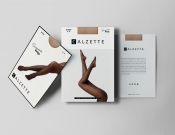 Projekt graficzny, nazwa firmy, tworzenie logo firm Opakowanie rajstop - Calzette - maoia