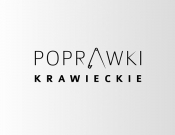 Projekt graficzny, nazwa firmy, tworzenie logo firm Logo dla Poprawek Krawieckich - A_Gorska