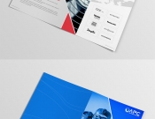 Projekt graficzny, nazwa firmy, tworzenie logo firm Ulotka Portfolio - maoia