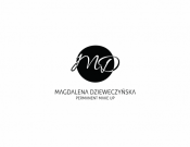 Projekt graficzny, nazwa firmy, tworzenie logo firm Logo Makijaz Permanentny Magdalena D - kokoni