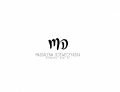 Projekt graficzny, nazwa firmy, tworzenie logo firm Logo Makijaz Permanentny Magdalena D - Puse