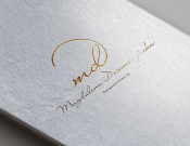Projekt graficzny, nazwa firmy, tworzenie logo firm Logo Makijaz Permanentny Magdalena D - Rosomak