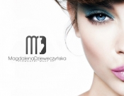 Projekt graficzny, nazwa firmy, tworzenie logo firm Logo Makijaz Permanentny Magdalena D - MATHIS