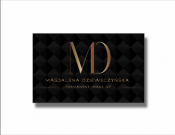 Projekt graficzny, nazwa firmy, tworzenie logo firm Logo Makijaz Permanentny Magdalena D - iroki