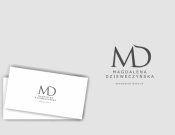 Projekt graficzny, nazwa firmy, tworzenie logo firm Logo Makijaz Permanentny Magdalena D - malarz