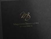 Projekt graficzny, nazwa firmy, tworzenie logo firm Logo Makijaz Permanentny Magdalena D - Vila