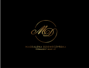 Projekt graficzny, nazwa firmy, tworzenie logo firm Logo Makijaz Permanentny Magdalena D - lyset
