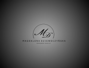 Projekt graficzny, nazwa firmy, tworzenie logo firm Logo Makijaz Permanentny Magdalena D - malarz