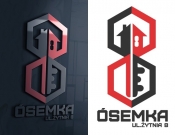 Projekt graficzny, nazwa firmy, tworzenie logo firm Ósemka - Malan