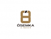 Projekt graficzny, nazwa firmy, tworzenie logo firm Ósemka - ziemko