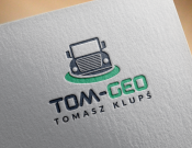 Projekt graficzny, nazwa firmy, tworzenie logo firm logo dla firmy transportowo - geodez - absdesign