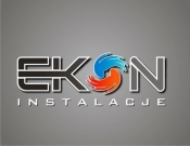 Projekt graficzny, nazwa firmy, tworzenie logo firm nowe logo dla firmy instalacyjnej  - kingu