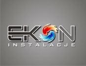 Projekt graficzny, nazwa firmy, tworzenie logo firm nowe logo dla firmy instalacyjnej  - kingu