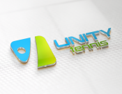 Projekt graficzny, nazwa firmy, tworzenie logo firm Logo dla akademii tenisa - ldmedia