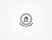 Projekt graficzny, nazwa firmy, tworzenie logo firm Logo - kawiarnia -pączkarnia - absdesign