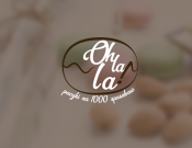 Projekt graficzny, nazwa firmy, tworzenie logo firm Logo - kawiarnia -pączkarnia - anusha