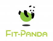 Projekt graficzny, nazwa firmy, tworzenie logo firm Fit-Panda -  firmy z branży fitness - MaLuk09