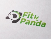Projekt graficzny, nazwa firmy, tworzenie logo firm Fit-Panda -  firmy z branży fitness - jass