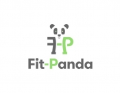 Projekt graficzny, nazwa firmy, tworzenie logo firm Fit-Panda -  firmy z branży fitness - ziemko