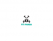 Projekt graficzny, nazwa firmy, tworzenie logo firm Fit-Panda -  firmy z branży fitness - artoorcik