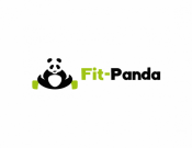 Projekt graficzny, nazwa firmy, tworzenie logo firm Fit-Panda -  firmy z branży fitness - loko