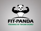 Projekt graficzny, nazwa firmy, tworzenie logo firm Fit-Panda -  firmy z branży fitness - plejus