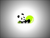 Projekt graficzny, nazwa firmy, tworzenie logo firm Fit-Panda -  firmy z branży fitness - Poduszka