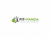 Projekt graficzny, nazwa firmy, tworzenie logo firm Fit-Panda -  firmy z branży fitness - Plush