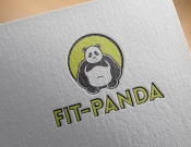 Projekt graficzny, nazwa firmy, tworzenie logo firm Fit-Panda -  firmy z branży fitness - bazi