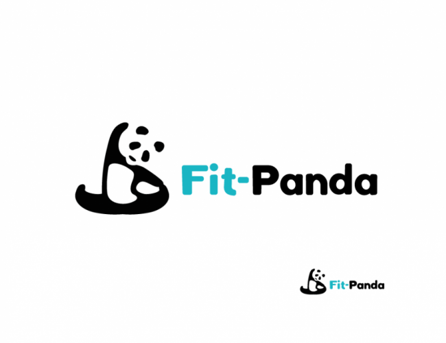Projektowanie logo dla firm,  Fit-Panda -  firmy z branży fitness, logo firm - Fit-Panda
