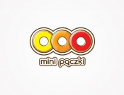 Projekt graficzny, nazwa firmy, tworzenie logo firm Logo mini Pączki - bazi