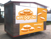 Projekt graficzny, nazwa firmy, tworzenie logo firm Logo mini Pączki - anusha