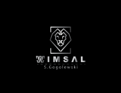 Projekt graficzny, nazwa firmy, tworzenie logo firm WIMSAL - HANDEL PRODUKCJA / OBRÓBKA  - Plush