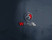 Projekt graficzny, nazwa firmy, tworzenie logo firm WIMSAL - HANDEL PRODUKCJA / OBRÓBKA  - bns1