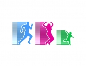 Projekt graficzny, nazwa firmy, tworzenie logo firm Logotyp KOBIETA, MĘŻCZYZNA, DZIECKO - speednet
