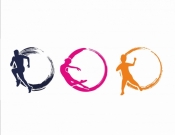 Projekt graficzny, nazwa firmy, tworzenie logo firm Logotyp KOBIETA, MĘŻCZYZNA, DZIECKO - O.A.