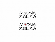 Projekt graficzny, nazwa firmy, tworzenie logo firm LOGO - MODNA ZOŁZA - kokoni