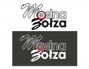 Projekt graficzny, nazwa firmy, tworzenie logo firm LOGO - MODNA ZOŁZA - habi65