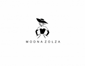 Projekt graficzny, nazwa firmy, tworzenie logo firm LOGO - MODNA ZOŁZA - Plush